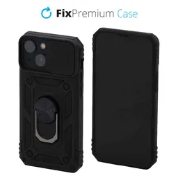 FixPremium - Coque CamShield pour iPhone 13 mini, noir