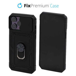 FixPremium - Coque CamShield pour iPhone 13 Pro Max, noir