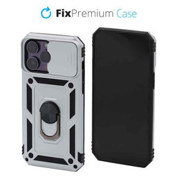 FixPremium - Coque CamShield pour iPhone 14 Pro Max, blanc