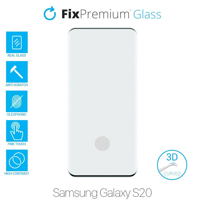 FixPremium Glass - Verre Trempé pour Samsung Galaxy S20