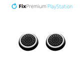FixPremium - Capuchons de poignée pour manette PS4/PS5 - Set 2pcs, blanc