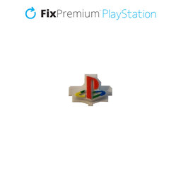 FixPremium - Bouton Home rétro pour PS5 DualSense, blanc