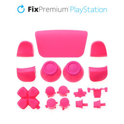 FixPremium - Éléments décoratifs pour PS5 DualSense, rose