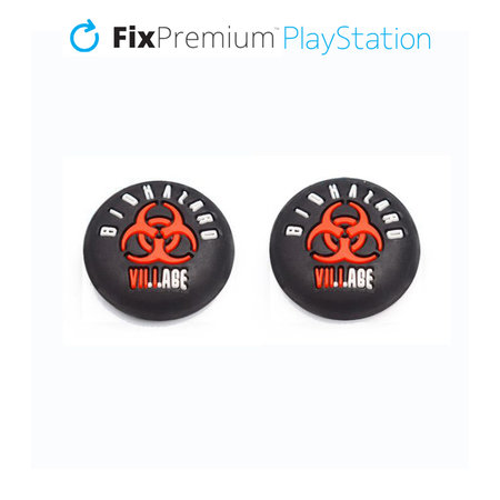 FixPremium - Capuchons de poignée pour contrôleur PS4/PS5 Biohazard - Set 2pcs