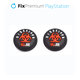 FixPremium - Capuchons de poignée pour contrôleur PS4/PS5 Biohazard - Set 2pcs