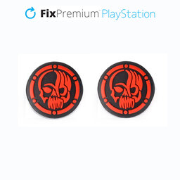 FixPremium - Capuchons de poignée pour contrôleur de crâne PS4/PS5 - Set 2pcs