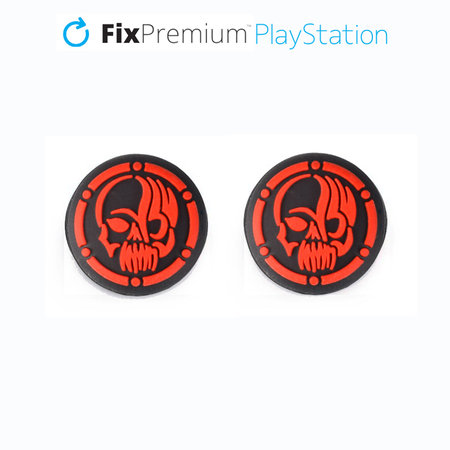 FixPremium - Capuchons de poignée pour contrôleur de crâne PS4/PS5 - Set 2pcs