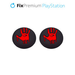 FixPremium - Capuchons de poignée pour manette PS4/PS5 Bloody Hands - Set 2pcs