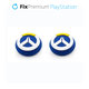 FixPremium - Capuchons de poignée pour contrôleur PS4/PS5 Overwatch - Set 2pcs