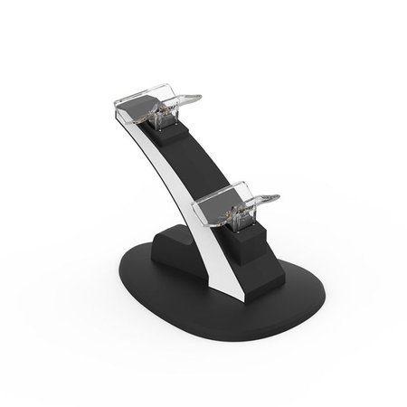 FixPremium - Station d'accueil USB-C pour 2x PS5 DualSense, noir