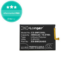 Samsung Galaxy M23 5G M236B, M33 5G M336B, M53 5G M536B - Batterie EB-BM526ABS 4900mAh HQ