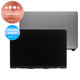 Apple MacBook Pro 13" A1708 (Late 2016 - Mid 2017) - Écran LCD + Vitre avant + Coque (Space Gray) Refurbished