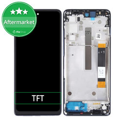 Motorola Moto G200 XT2175 - Écran LCD + Écran Tactile + Cadre (Noir) TFT