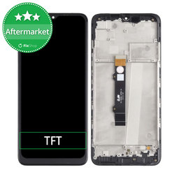 Motorola Moto G50 XT2137 - Écran LCD + Écran Tactile + Cadre (Gris Acier) TFT