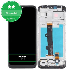 Motorola Moto E7 Power XT2097, E7i Power - Écran LCD + Écran Tactile + Cadre (Noir) TFT