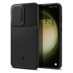 Spigen - Étui Optik Armor pour Samsung Galaxy S23, noir