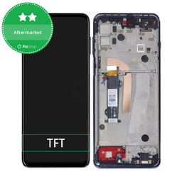 Motorola Moto G100 XT2125 - Écran LCD + Écran Tactile + Cadre (Océan Irisé) TFT