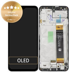 Samsung Galaxy A23 4G A235F - Écran LCD + Ecran Tactile + Cadre (Noir) - GH82-28563A, GH82-28657A Genuine Service Pack