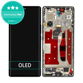 Honor 70 - Écran LCD + Écran tactile + Cadre (Midnight Black) OLED