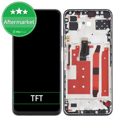 Huawei P40 Lite 5G - Écran LCD + Écran tactile + Cadre (Noir) TFT