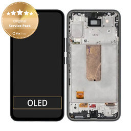 Samsung Galaxy A54 5G A546B - Écran LCD + Ecran Tactile + Cadre (Noir) - GH82-31231A, GH82-31232A Genuine Service Pack