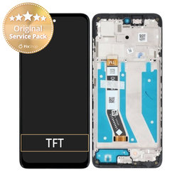 Motorola Moto G73 - Écran LCD + Ecran Tactile + Cadre (Black) - 5D68C22272 Genuine Service Pack