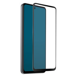 SBS - Couverture complète en verre trempé pour Xiaomi Redmi Note 12 Pro & 12 Pro Plus, noir