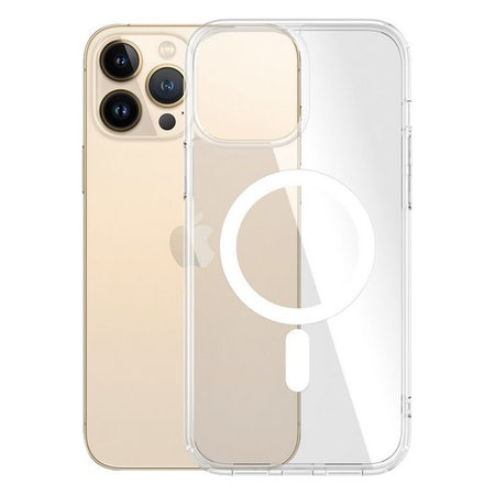 PanzerGlass - Étui HardCase AB s MagSafe pour iPhone 13 Pro Max, transparent