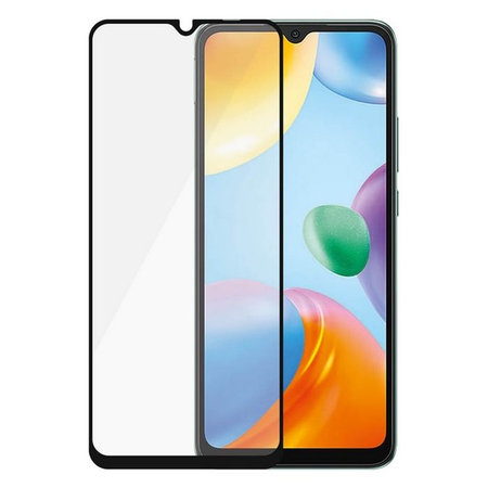 PanzerGlass - Compatible avec les coques en verre trempé pour Xiaomi Redmi 10C, noir