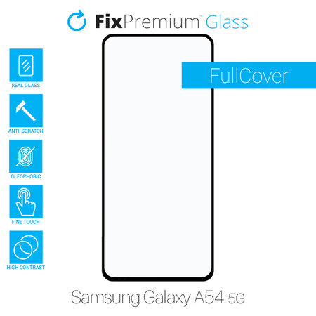 FixPremium FullCover Glass - Verre trempé pour Samsung Galaxy A54 5G