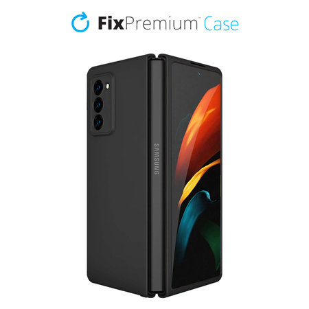 FixPremium - Étui en silicone pour Samsung Galaxy Z Fold 2, noir