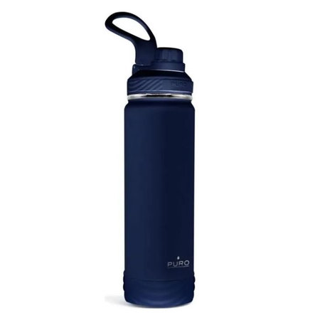 PURO - Bouteille isotherme OUTDOOR 750ml, bleu foncé