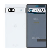 Google Pixel 7a - Cache batterie (Snow) - G949-00389-00 Genuine Service Pack