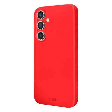 SBS - Coque Instinct pour Samsung Galaxy A14 4G & A14 5G, rouge