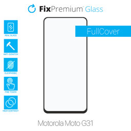 FixPremium FullCover Glass - Verre Trempé pour Motorola Moto G31