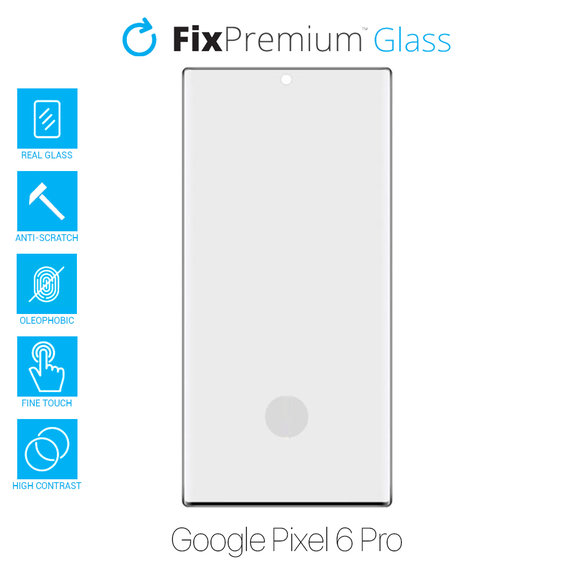 FixPremium FullCover Glass - Verre trempé pour Google Pixel 6 Pro