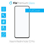 FixPremium FullCover Glass - Verre trempé pour Xiaomi Redmi Note 12 Pro