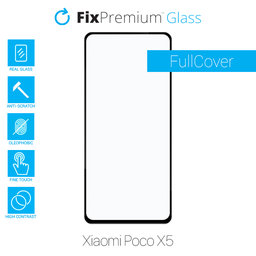 FixPremium FullCover Glass - Verre trempé pour Poco X5