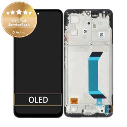 Xiaomi Redmi Note 12 5G - Écran LCD + Écran Tactile + Cadre (Noir) - 560001M17P00 Genuine Service Pack