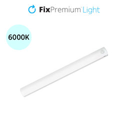 FixPremium - Veilleuse LED avec détecteur de mouvement (blanc froid), (0,3 m), blanc