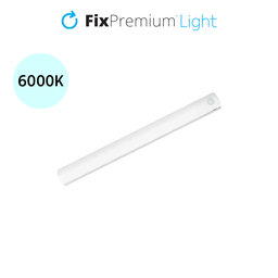 FixPremium - Veilleuse LED avec détecteur de mouvement (blanc froid), (0,2 m), blanc