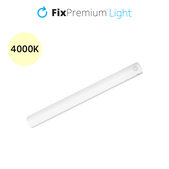 FixPremium - Veilleuse LED avec détecteur de mouvement (jaune chaud), (0,3 m), blanc