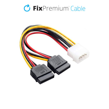 FixPremium - Câble d'alimentation - IDE ATA / 2x SATA