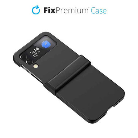 FixPremium - Étui en silicone pour Samsung Galaxy Z Flip 4, noir