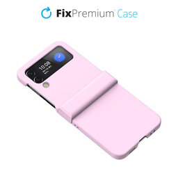 FixPremium - Coque en silicone pour Samsung Galaxy Z Flip 4, rose