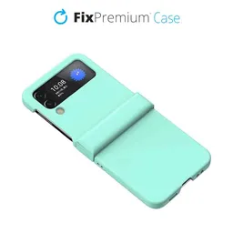 FixPremium - Coque en silicone pour Samsung Galaxy Z Flip 4, turquoise