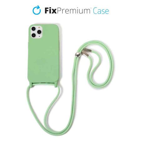 FixPremium - Étui en silicone s String pour iPhone 11 Pro, vert