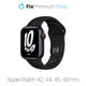 FixPremium - Bracelet sport en silicone pour Apple Watch (42, 44, 45 et 49 mm), noir