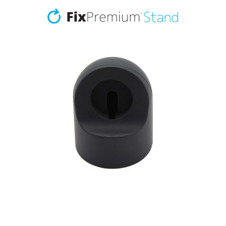 FixPremium - Support en silicone pour Apple Watch, noir