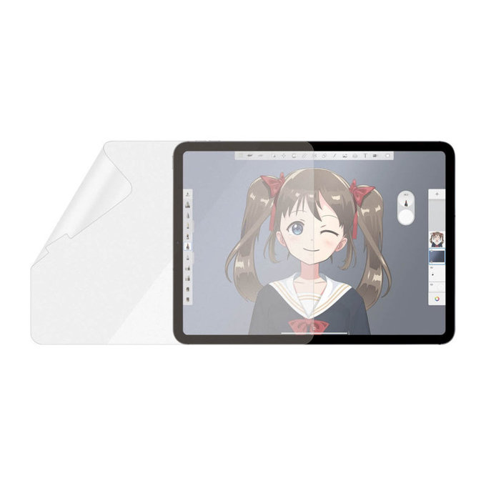 Film de protection GraphicPaper Case Friendly AB pour iPad Pro 11''/Air 10,9'', Transparent, PanzerGlass